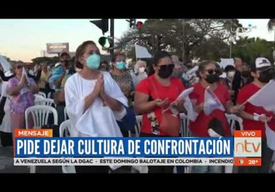 Monseñor pide dejar la cultura de la confrontación