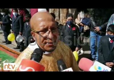 En Potosí, la misa central fue en la Santa Basílica Catedral