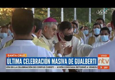 Última celebración masiva de Gualberti