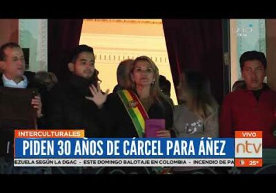 Interculturales se pronuncian ante sentencia de Áñez