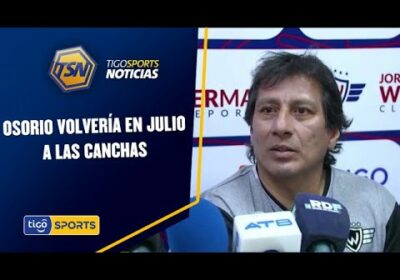 Osorio volvería en julio a las canchas. El cuerpo técnico no ve con buenos ojos la espera.