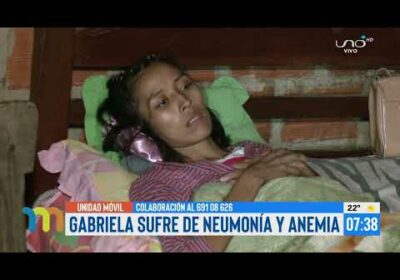 Madre angustiada por la salud de hija que padece de neumonía y anemia pide ayuda a la población