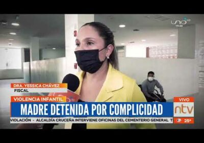 Madre detenida por complicidad en violación