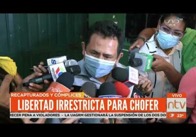 Libertad irrestricta para chofer cómplice de reos recapturados