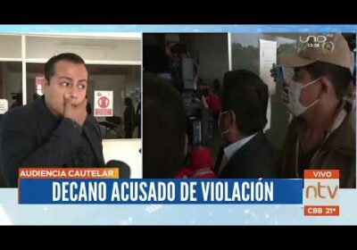 Decano acusado de abuso es enviado a detención preventiva