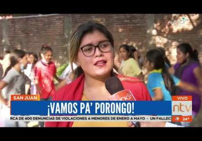 Porongo alista fiesta patronal