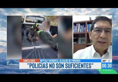 Porongo atemorizado y en emergencia por el asesinato a policías en el municipio.