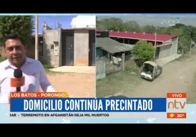 Allanan domicilio en los Batos