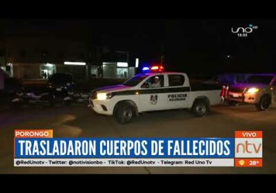 Así trasladaron cuerpos de fallecidos del día de ayer
