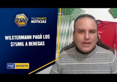 Wilstermann pagó los $75mil a Benegas. Ahora ya puede habilitar jugadores.