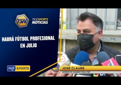 Habrá fútbol profesional en julio. Así lo acordaron los 16 clubes.