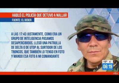 Relato del momento en que un policía detuvo a Misael Nallar, acusado por el asesinato a policías.