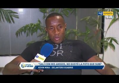 Kevin Mina nos cuenta sobre el test de alcohol que le pidieron para ingresar a entrenar a Guabirá.