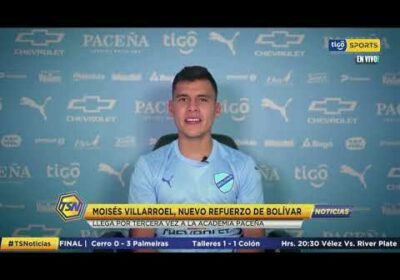 #TigoSportsNoticias 🚨Moisés Villarroel, nuevo refuerzo de Bolívar, llega por tercera vez.