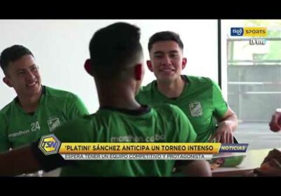 #TigoSportsNoticias 🚨’Platini’ anticipa un torneo intenso, espera tener un equipo competitivo.