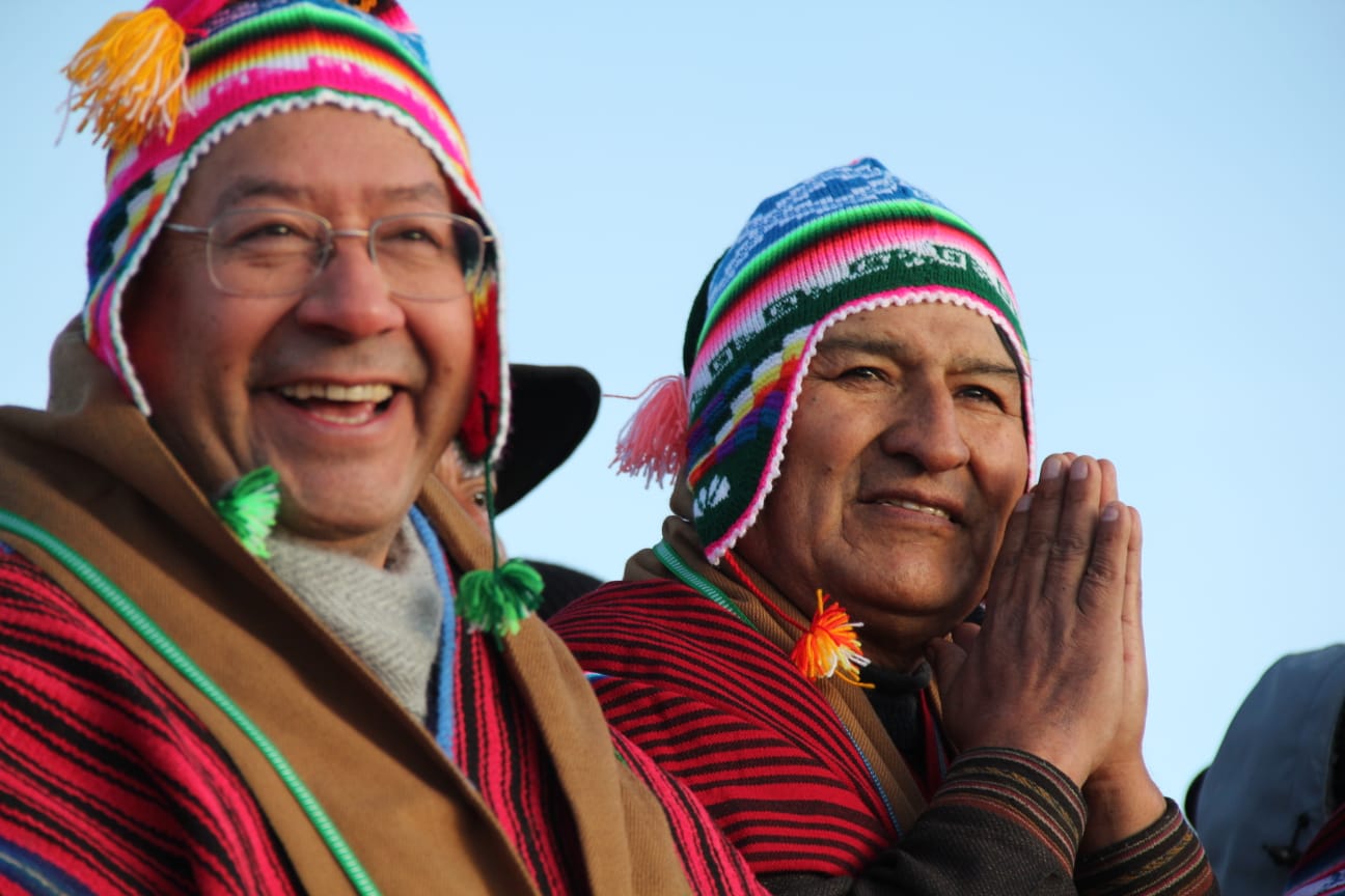 Bolivia recibe el año 5530 con esperanza, solidaridad, armonía, fertilidad y unidad