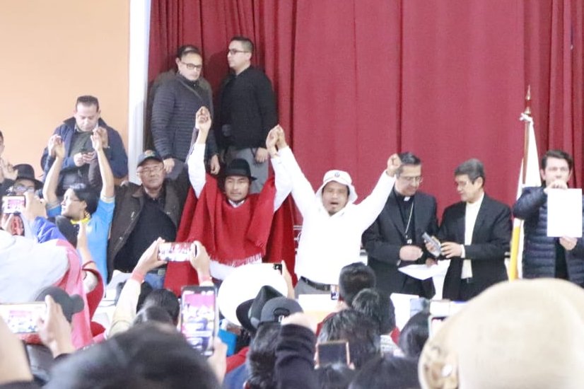 El movimiento indígena declara el cese de las movilizaciones en Ecuador tras alcanzar un 'Acuerdo de paz' con el Gobierno