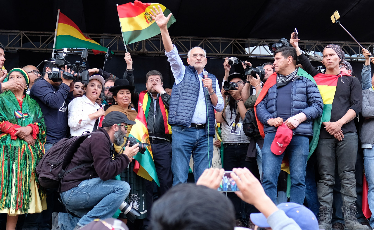 Mesa admite que fue parte de los días violentos antes del golpe en 2019