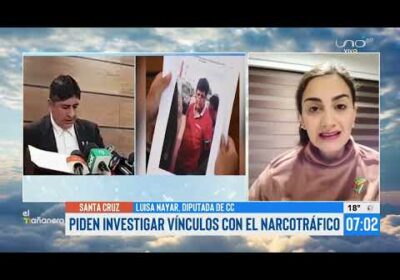 Oposición pide que se investigue denuncia de «narco financiamiento» a la última campaña del MAS.