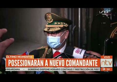 Jhonny Aguilera confirma su cambio como comandante de la Policía Boliviana