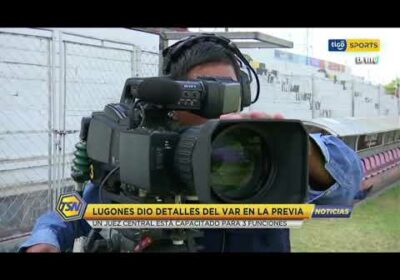 #TigoSportsNoticias 🚨 Lugones dio detalles del VAR en la previa, un juez central está capacitado.