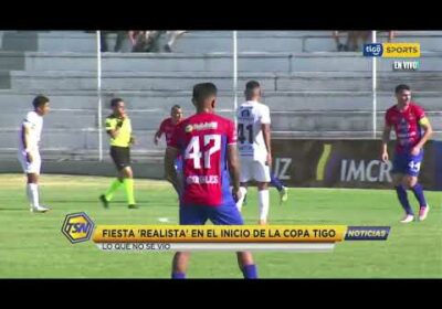 #TigoSportsNoticias 🚨Fiesta ‘Realista’ en el inicio de la Copa Tigo, lo que no se vio.