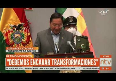 Arce enfatiza la urgente necesidad de encarar transformaciones estructurales en la Policía Boliviana