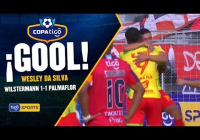 ¡Gol de Atlético Palmaflor! Wesley Da Silva y un zurdazo al arco del ‘Aviador’ e igualar el marcador