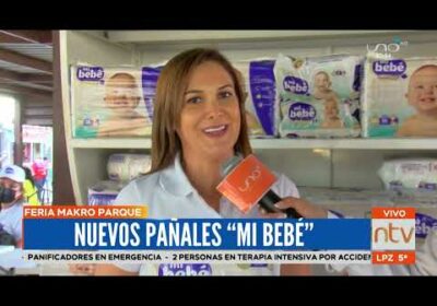 Pañales «Mi Bebé» presentó su nuevo producto Ultrapremium ante masiva concurrencia de familias