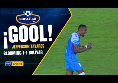 ¡Gol de Blooming! Jefferson Tavares iguala el marcador. El gol fue revisado por el VAR