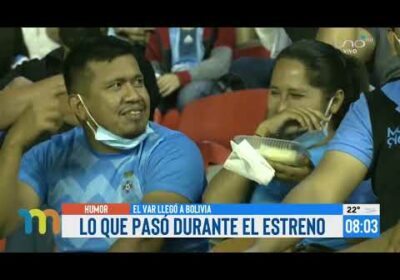 El VAR también hace seguimiento a lo que sucede en las graderías.