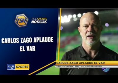 Carlos Zago aplaude el VAR. Sávio golpeado, pero nada de gravedad.