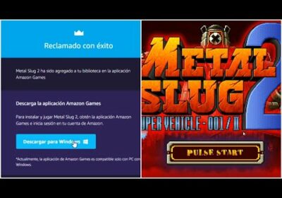 COMO RECLAMAR Y JUGAR METAL SLUG 2 CON TU PRUEBA DE PRIME GAMING DE AMAZON
