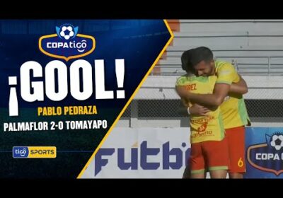 ¡Gol de Atlético Palmaflor! Pablo Pedraza se elevó para conectar de cabeza y anotar el segundo gol