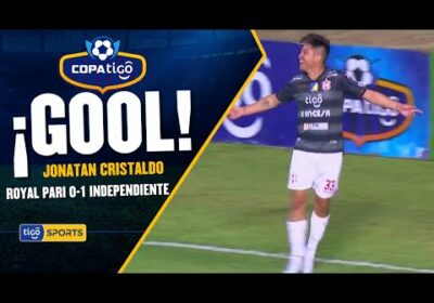 ¡Gol de Independiente! Jonatan Cristaldo define de manera correcta y abre el marcador a favor