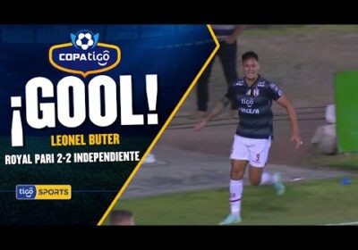 ¡Gol de Independiente Petrolero! Leonel Buter iguala el marcador a favor del ‘Matador’.