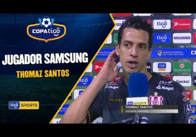 Estas fueron las palabras de Thomaz Santos, jugador Samsung del partido.