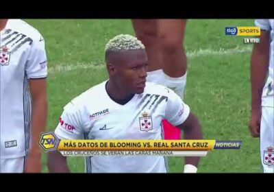 #TigoSportsNoticias 🚨 Tigo Sports Data, con Ernesto Rojas. Blooming vs Real Santa Cruz.