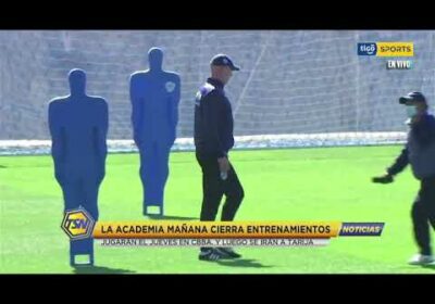 #TigoSportsNoticias 🚨 La academia mañana cierra entrenamientos, jugarán el jueves en Cochabamba.