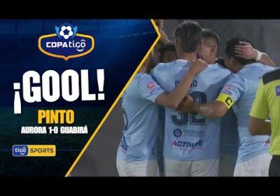 #CopaTigoClausura 🏆 Denis Pinto conecta de cabeza para abrir el marcador a favor.