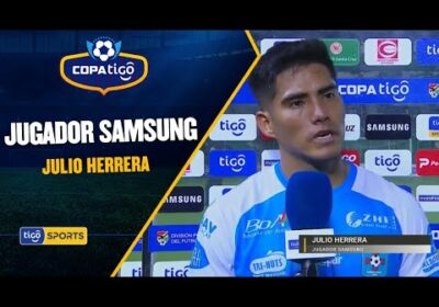 Estas fueron las palabras de Julio Herrera, jugador Samsung del partido.