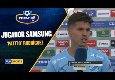 Estas fueron las palabras de ‘Patito’ Rodríguez, jugador Samsung del partido.