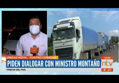 Continua el bloqueo en Cuatro Cañadas se cumplen ya 3 días