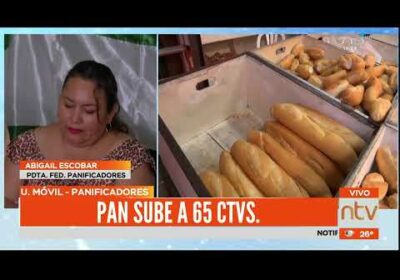 Sube el precio del pan en Santa Cruz a 0.60 Cents la unidad