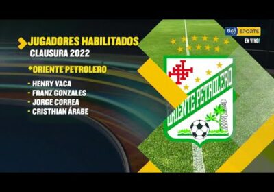 Estos son los jugadores habilitado para el Torneo clausura 2022.