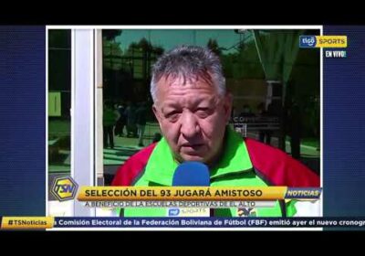 #TigoSportsNoticias🚨Selección del 93 jugará amistoso a beneficio de la escuela deportiva de El Alto.