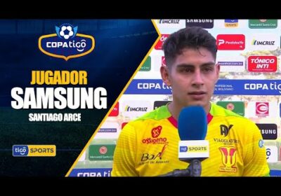 #CopaTigoClausura🏆 Estas fueron las palabras del Jugador Samsung. #TigoSportsBolivia⚽