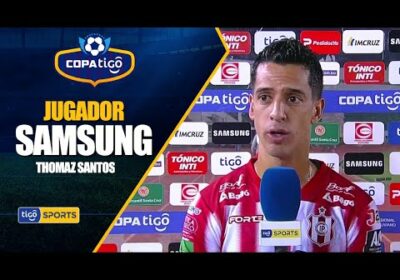 #CopaTigoClausura🏆 Estas fueron las palabras del Jugador Samsung. #TigoSportsBolivia⚽