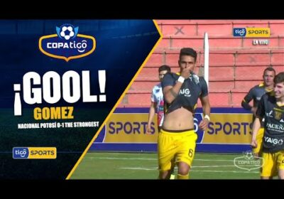 #CopaTigoClausura 🏆 43′ ¡Gol de The Strongest! Richet Gómez y un derechazo.’