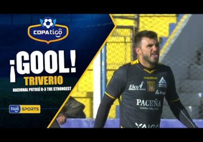 #CopaTigoClausura 🏆 78′ ¡Gol de The Strongest! Jaime Arrascaita  asistió a Triverio.